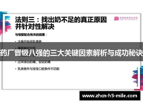 药厂晋级八强的三大关键因素解析与成功秘诀